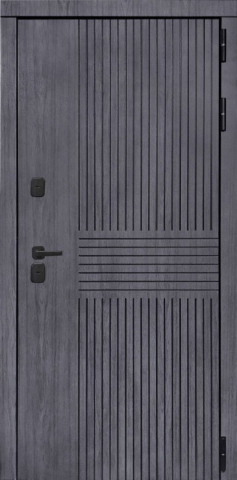 Фото Входная дверь Берген Эмаль L-2 (16мм, белая эмаль)